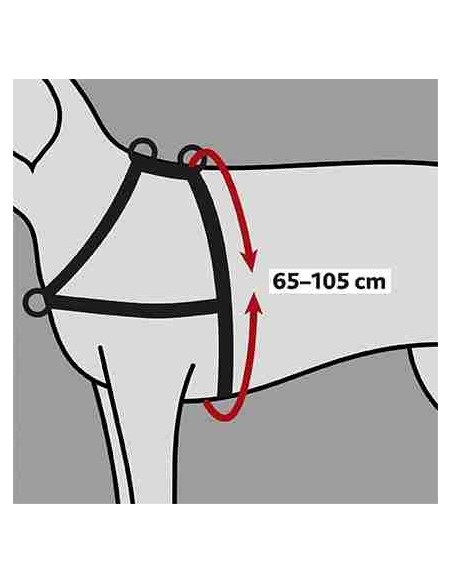 tx13057 dog pettorina lead'n'walk soft tg l-xl