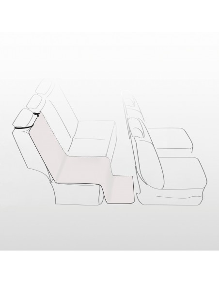 tx13237 telo coprisedili per auto poliestere 1,40x1,20m beige