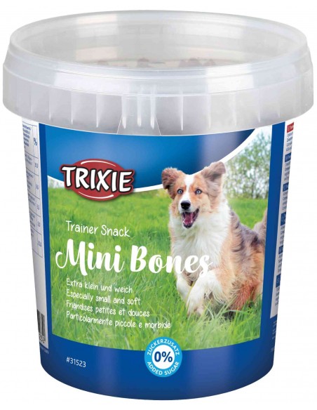tx31523 dog snack trainer snack mini bones 500gr