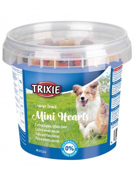 tx31524 dog snack trainer snack mini hearts 200gr